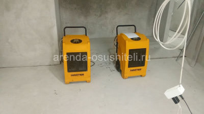 Осушители воздуха MASTER DH 62 приводят состояние дома в порядок