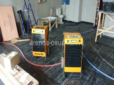 Осушители воздуха MASTER DH 62 приводят состояние дома в порядок